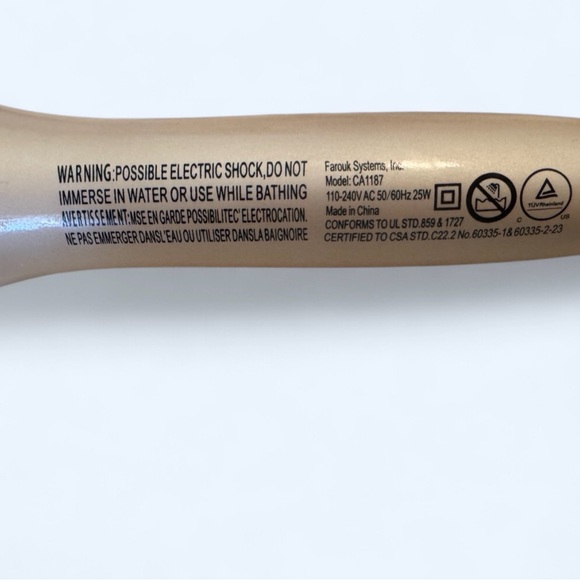 CHI Gold Spin N Curl Automatic Hair Curler - Picture 5 of 6